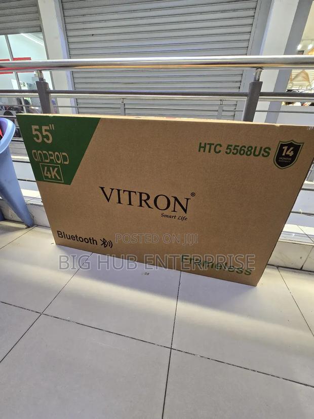 Vitron 55′′ Inch Frameless Uhd Smart Android,Bluetooth - thumbnail 2