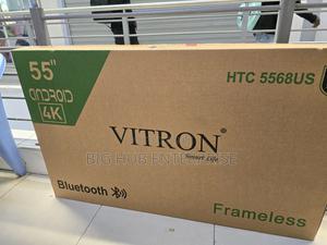 Vitron 55” Frameless Ultra Hd Android Tv, Netflix, - thumbnail 2