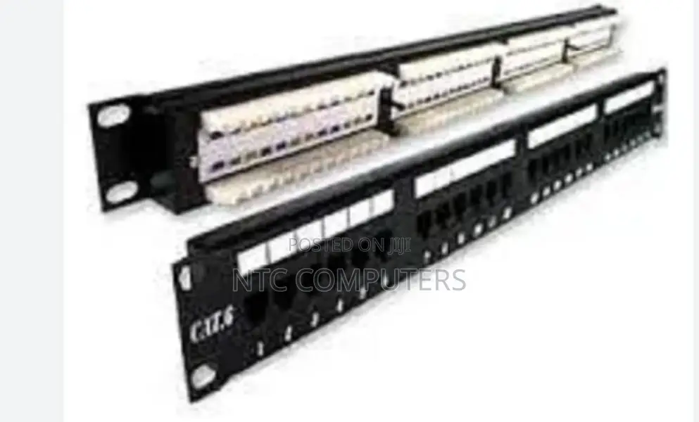 Giganet GN-C6-PP-24 Category 6 UTP 19” 24 Port Patch Panel