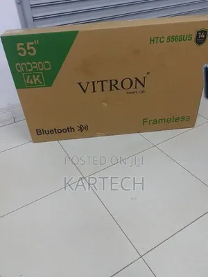 Vitron 55 Inch Ultra Smart Android Tv (5568us)