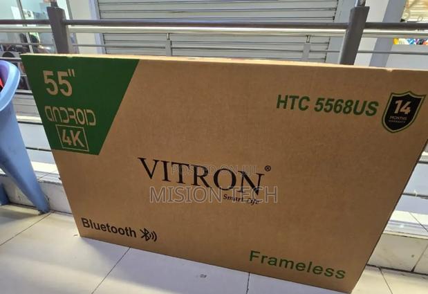 Vitron 55” Frameless Ultra HD Android Tv, Netflix°  - thumbnail 2