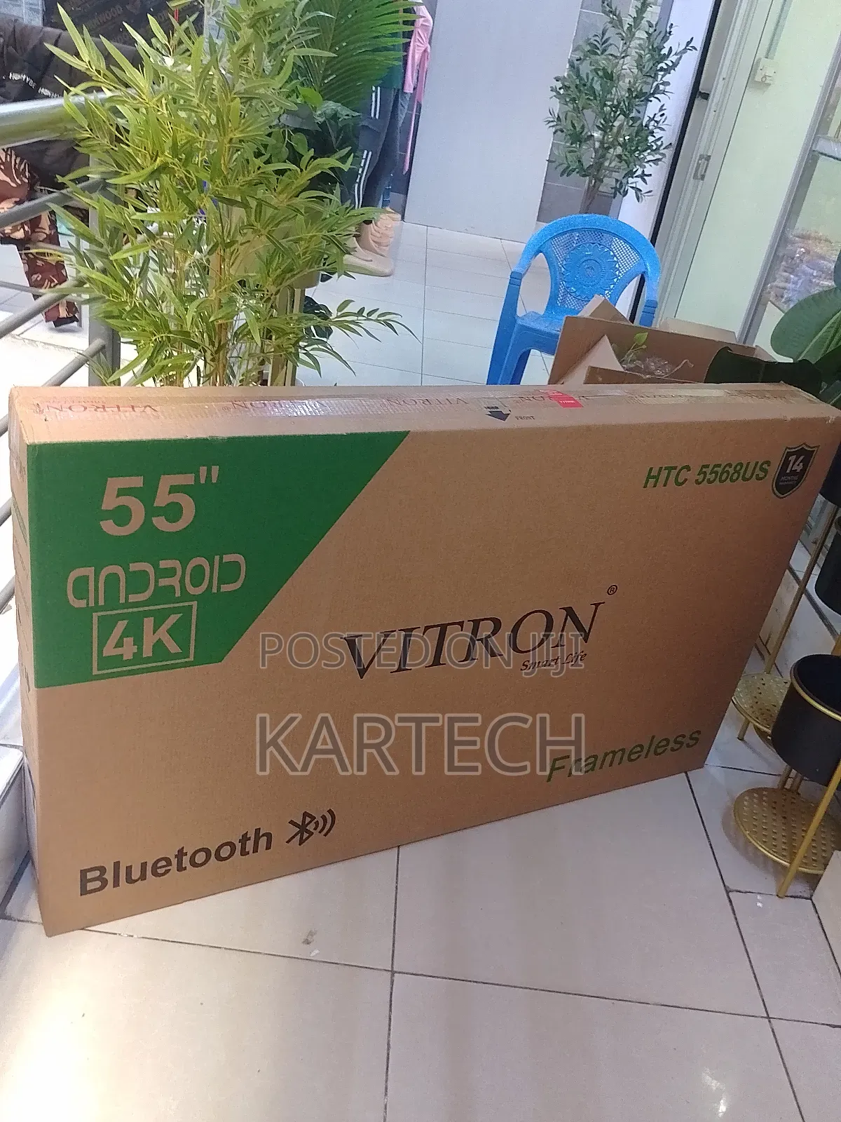 Vitron 55 Inch Ultra Hd Led Smart Tv (5568us)