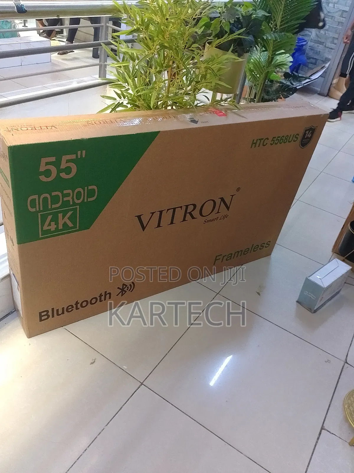 Vitron 55" Smart Tv (5568us) With Bluetooth, Play Store