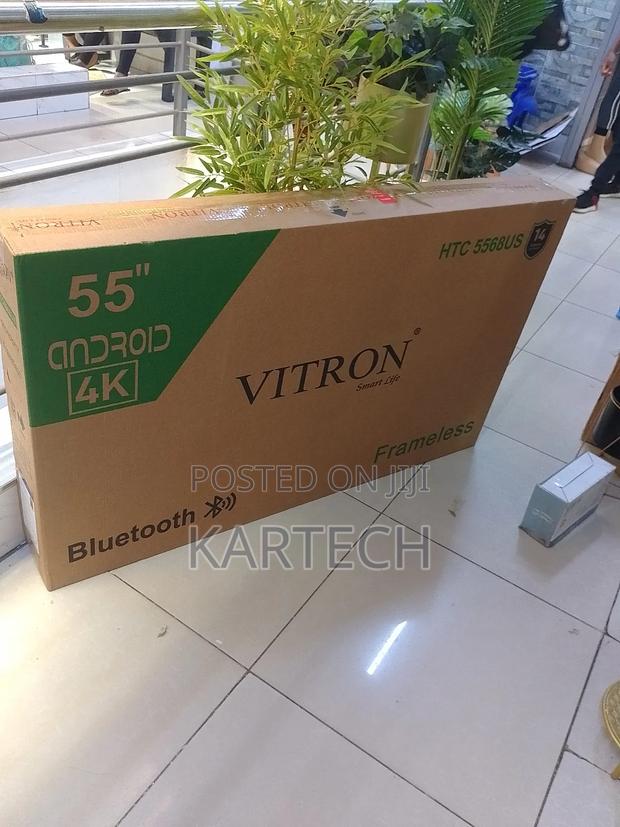 Vitron 55" Smart Tv (5568us) With Bluetooth, Play Store