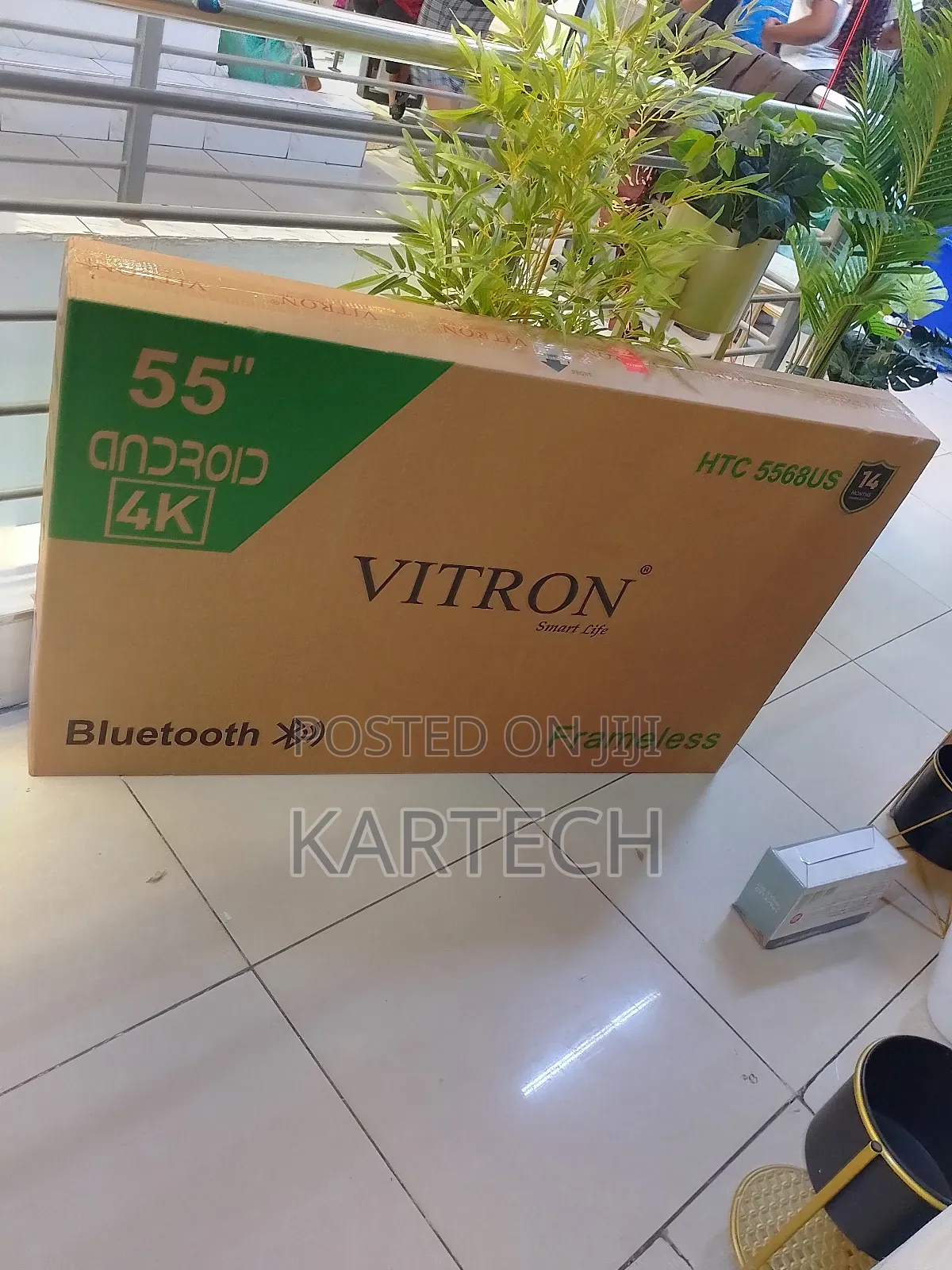 Vitron 55" Smart Tv (5568us) With Bluetooth, Play Store