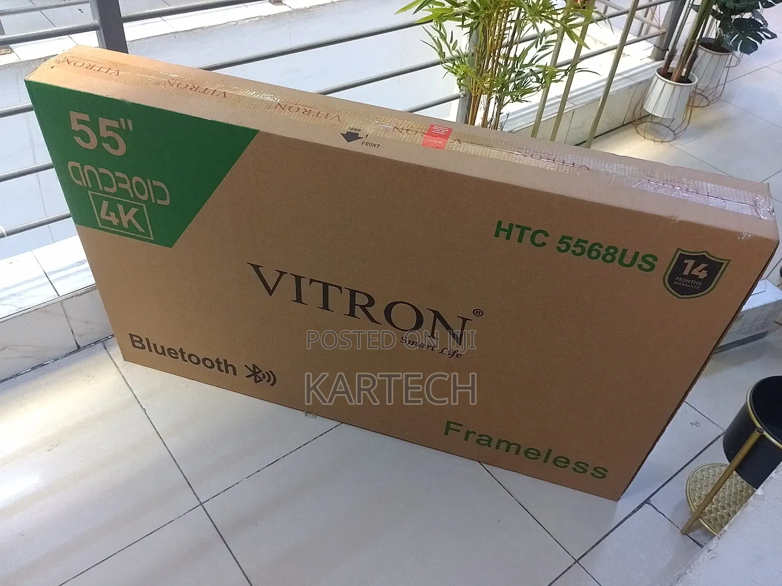 Vitron 55" Led Smart Tv (5568us) Bluetooth Enabled