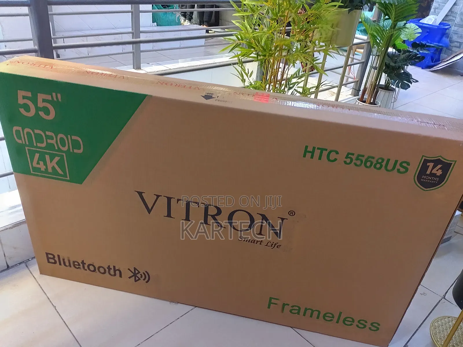 Vitron 55" Led Smart Tv (5568us) Bluetooth Enabled