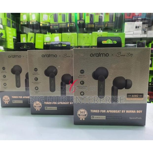 Oraimo Spacepods Earbuds Tuned by Burna Boy for Afrobeat - thumbnail 3
