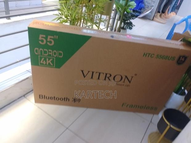 Vitron 55 Inches Smart Tv Frameless Bluetooth Enabled - thumbnail 2