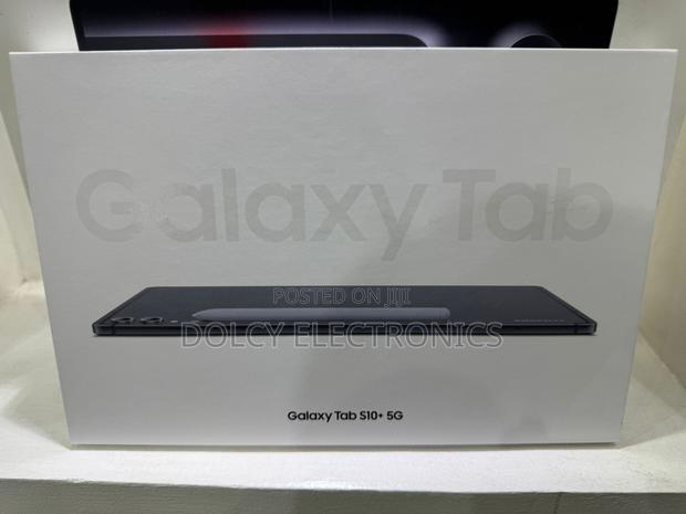 New Samsung Galaxy Tab S10+ 5G 256 GB Black