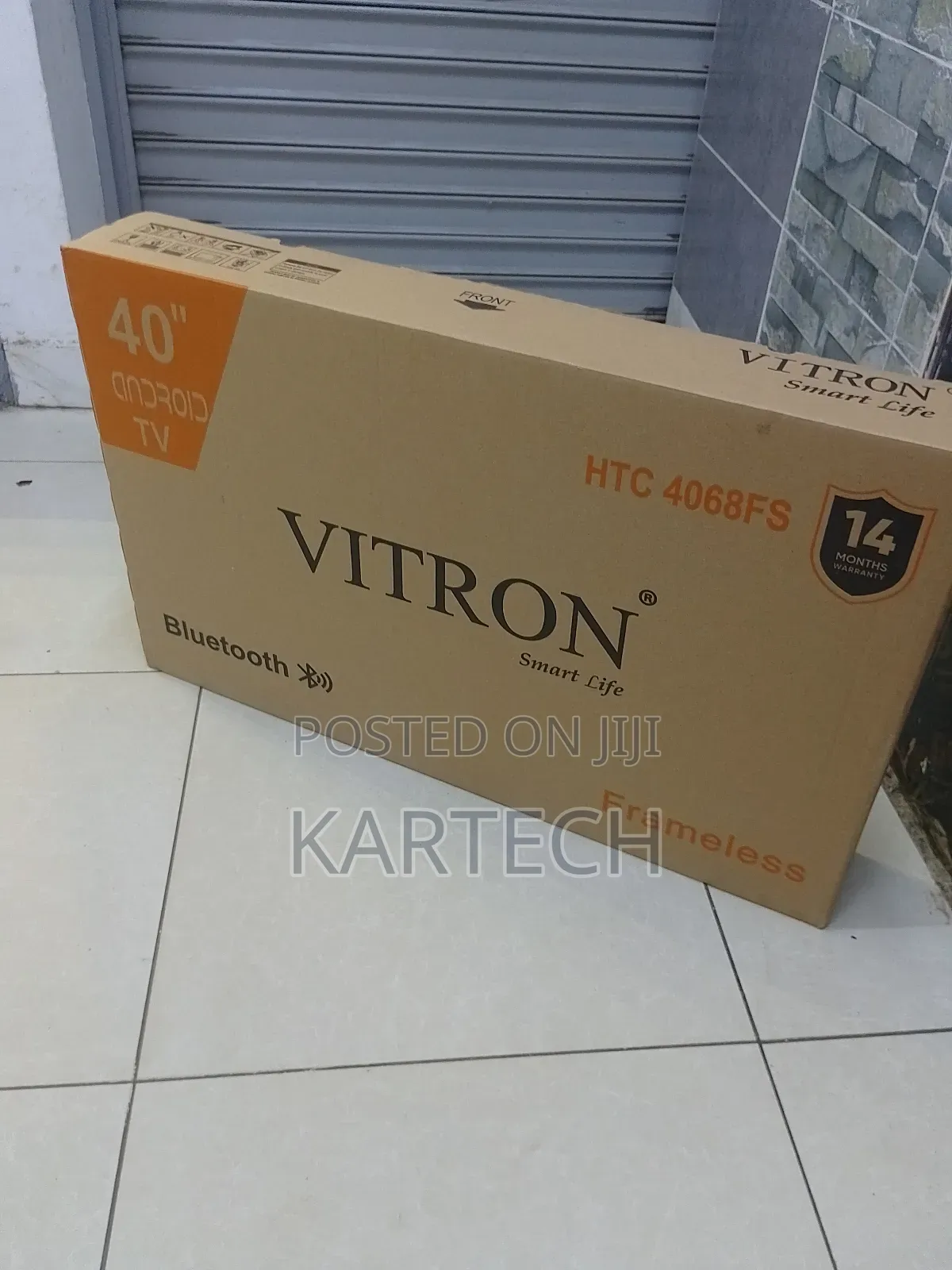 Vitron 40 Inches Smart Android Tv Bluetooth Enabled (4068fs)