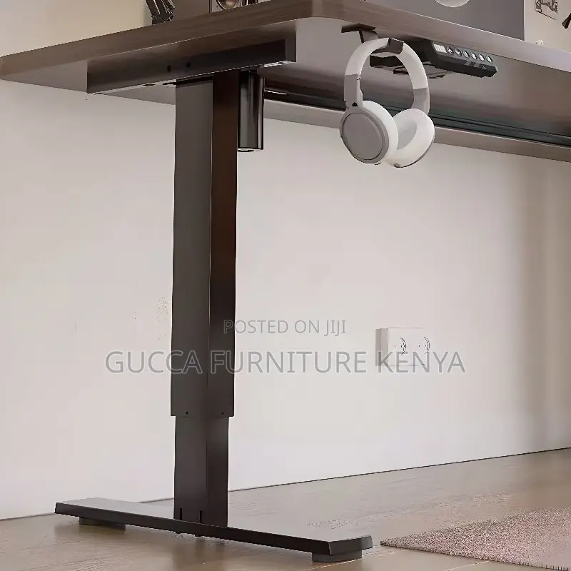 Office Tables:Contemporary Timber Height Adjustable Desk