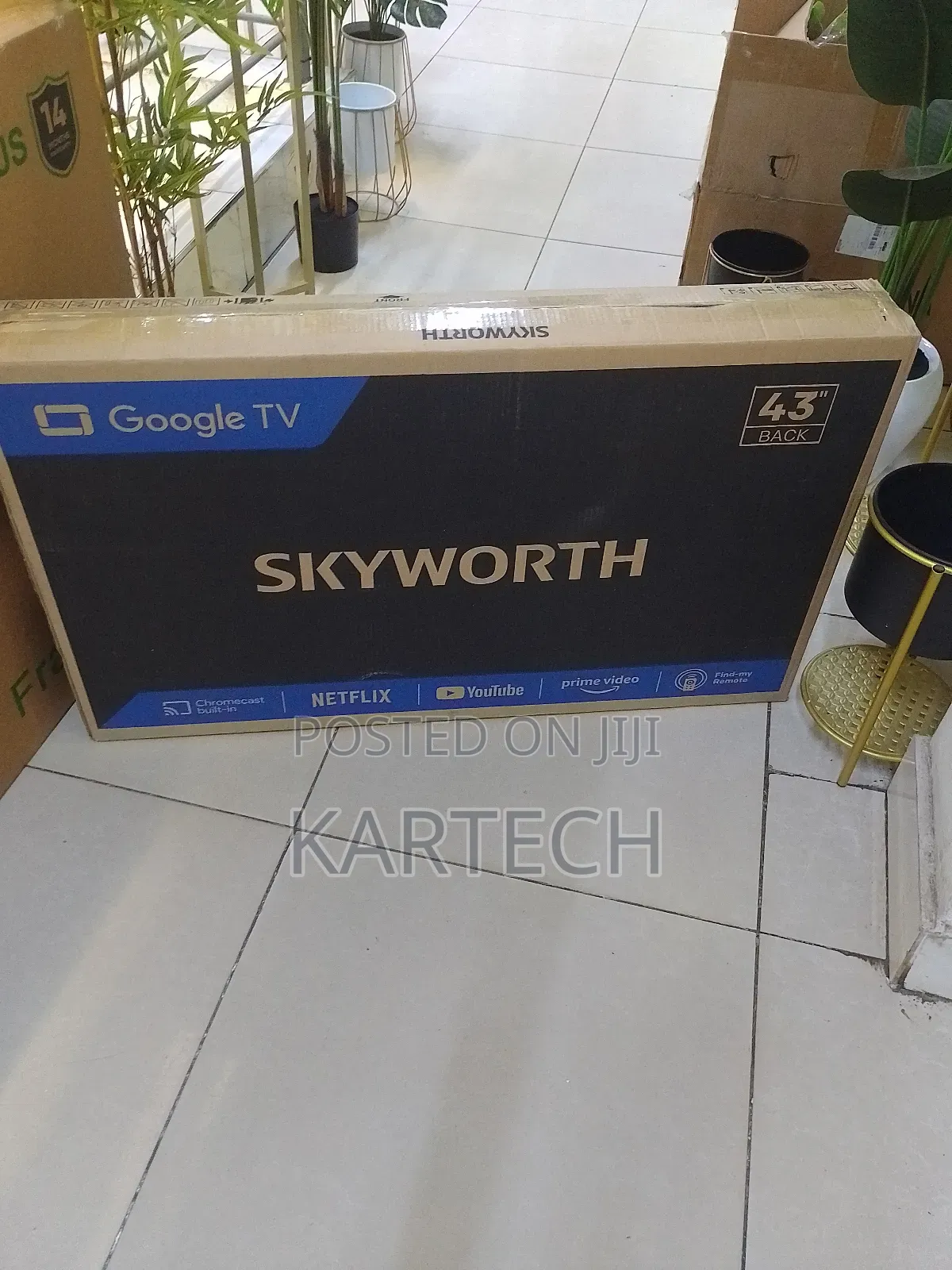 Skyworth 43 Inch Smart Google Tv 43e5500g Frameless