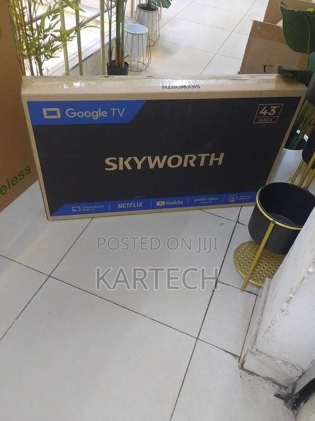 Skyworth 43 Smart Google Tv 43e5500g Full Hd Frameless - thumbnail 3