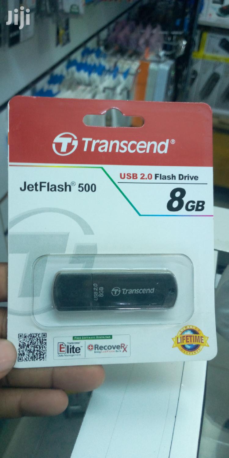 8gb Transcend USB Drive.