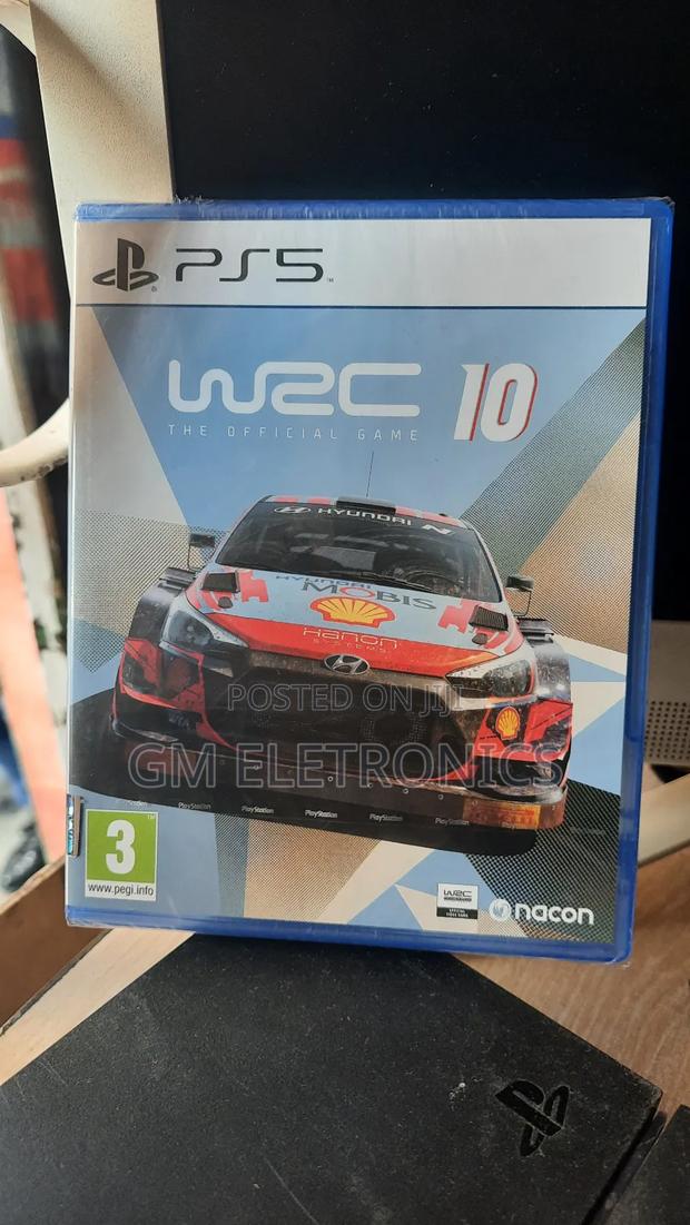 New WRC10 for Ps5. - main view