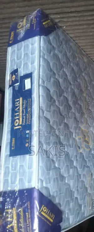 8inch Johari 3.5 By 6 High Density Quilted Mattresses. Free Delivery