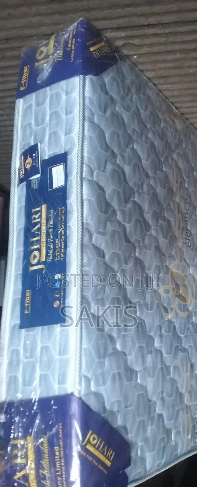 8inch Johari 3.5 By 6 High Density Quilted Mattresses. Free Delivery