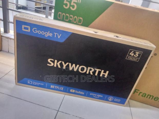 Skyworth 43 Smart Android Flameless Tv.