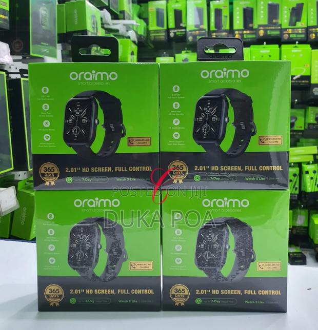 Smart Watch, Oraimo Smart Watch Black With Wireless Calling - thumbnail 4