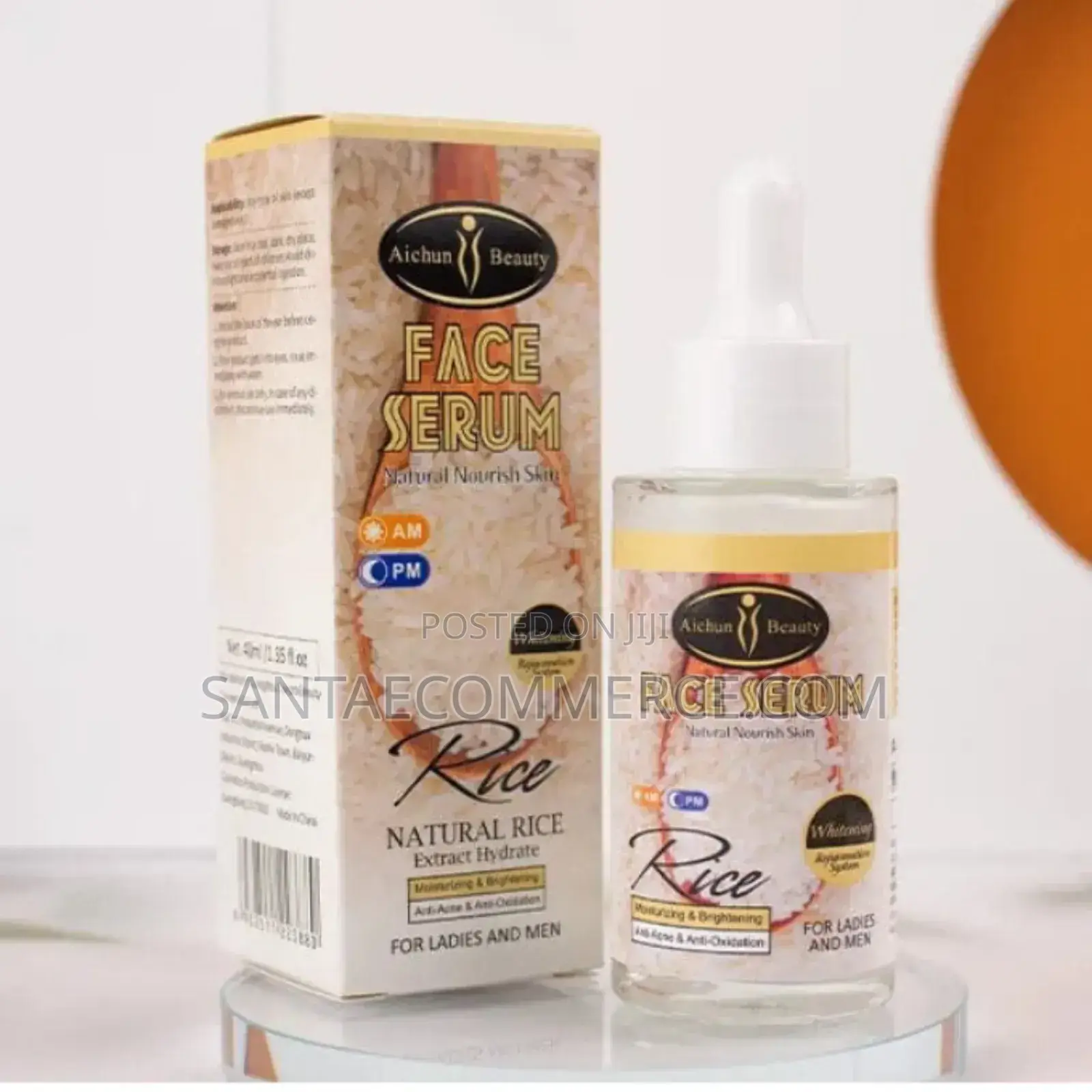 Aichun Beauty Facial Natural Rice Face Serum