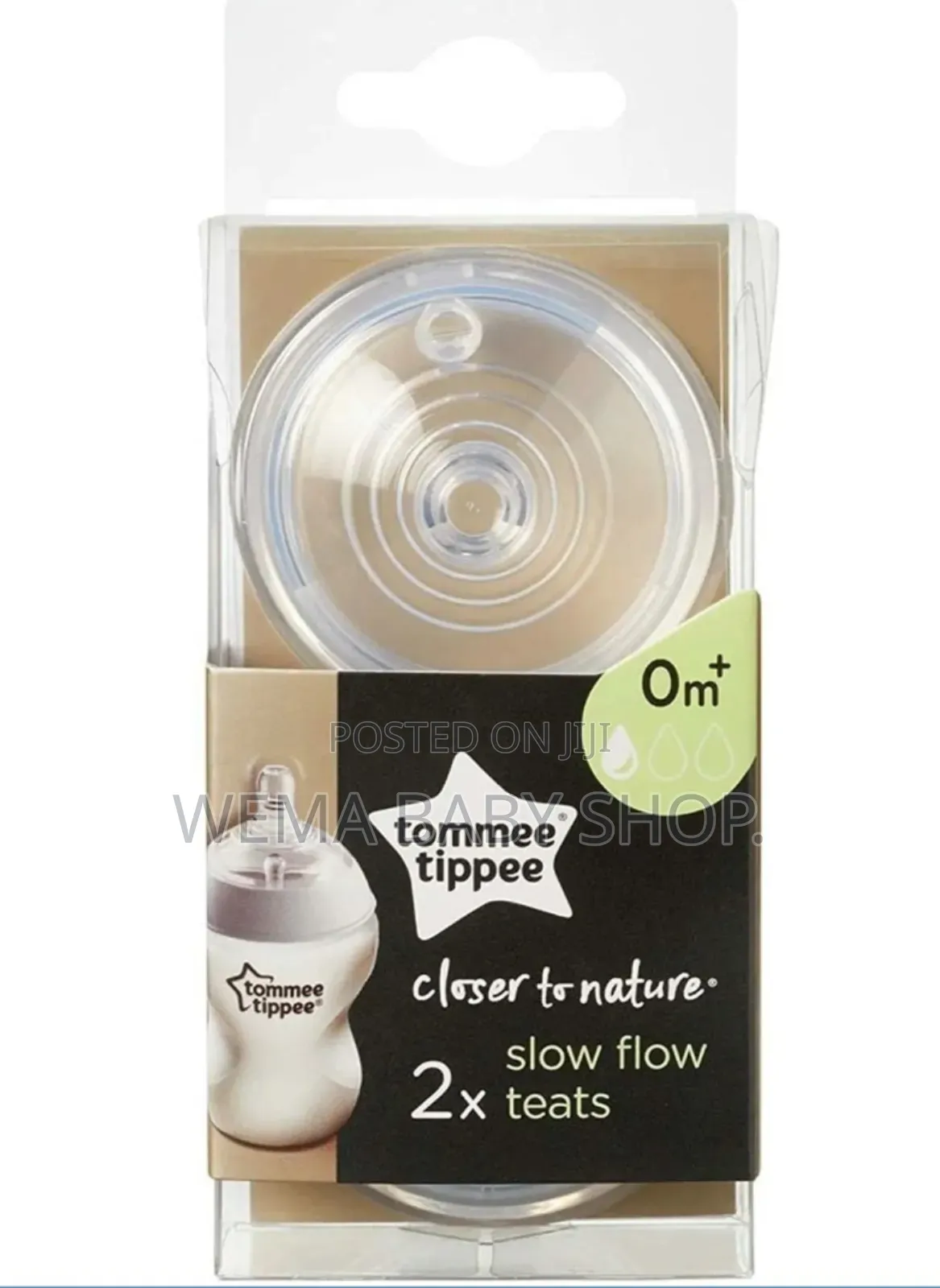 Tommee Tippee Closer to Nature Baby Bottle Teat -Size S /M/F