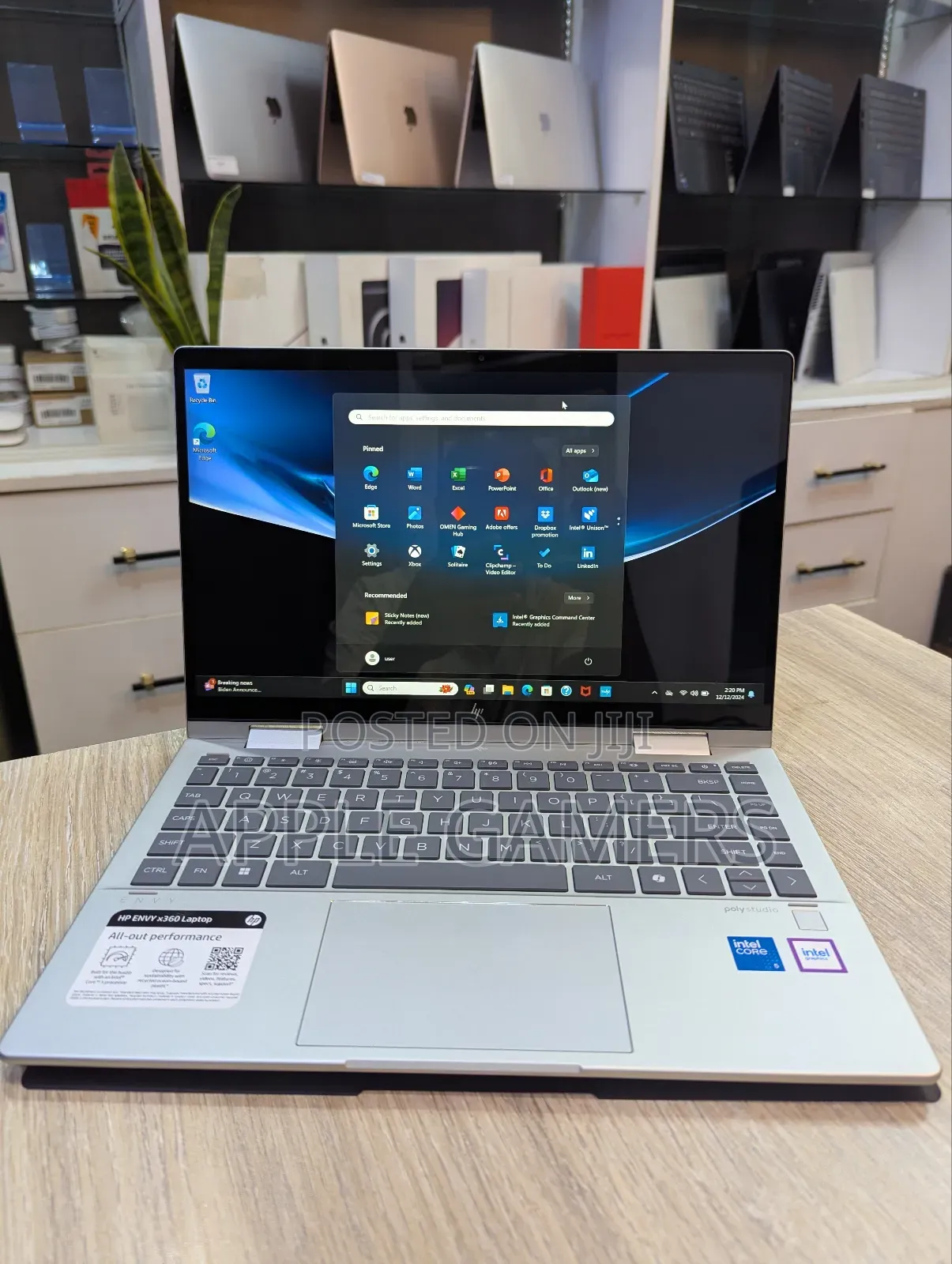 New Laptop HP Envy 14 8GB Intel Core Ultra 5 SSD 512GB
