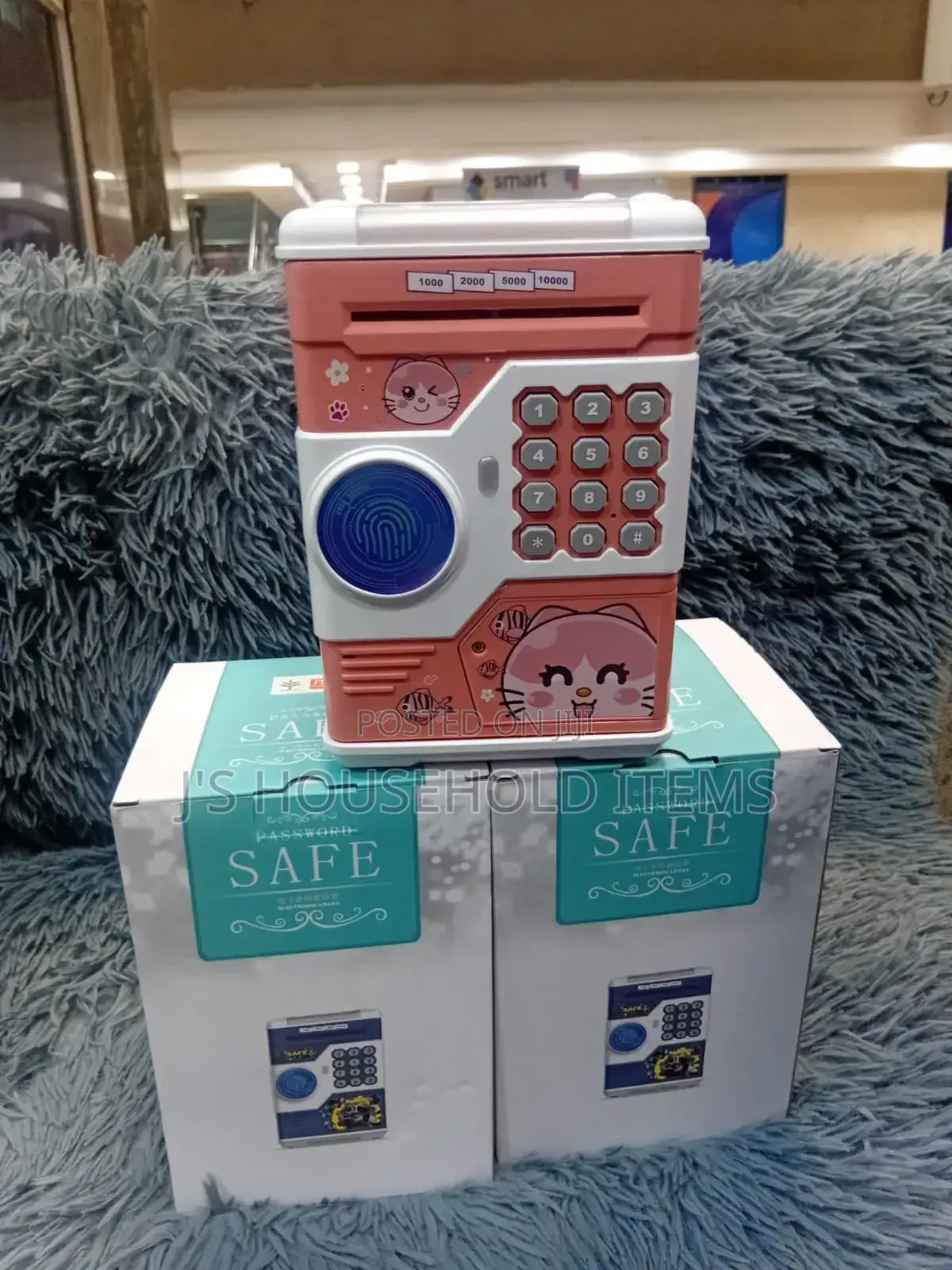 Children Piggy Bank With Password Lock