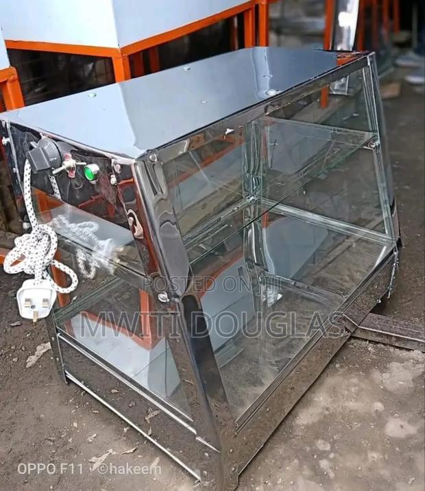 The Paramount Stainless Food Warmer Display