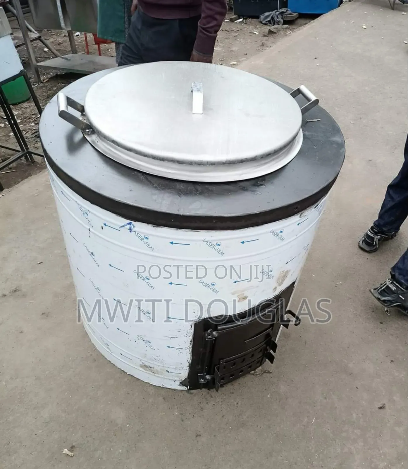 Circular Institutional Boiler