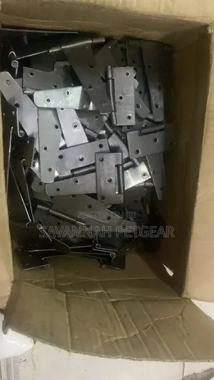 Door Standard Strap Hinges - Size: 6" Inches (Per Pair)