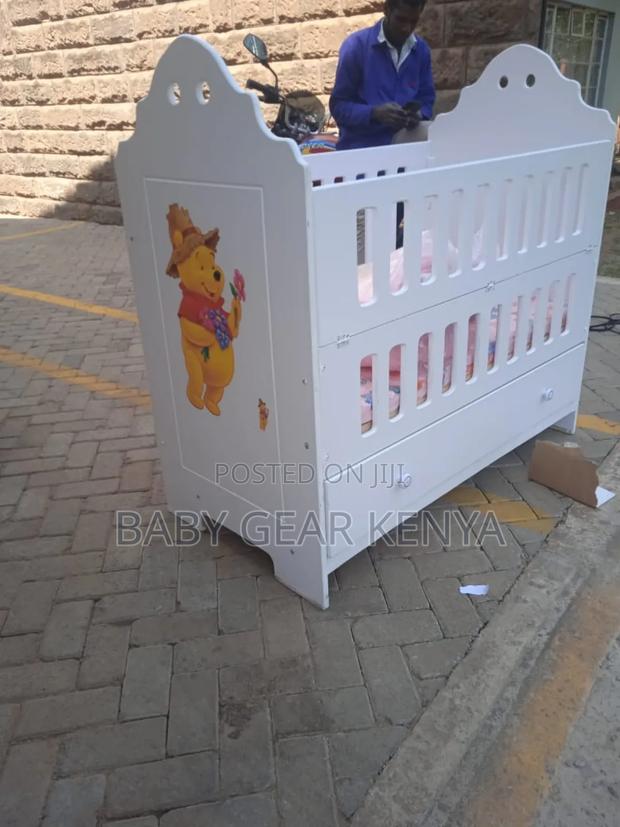 Baby Cot With Lower Drawers - thumbnail 3