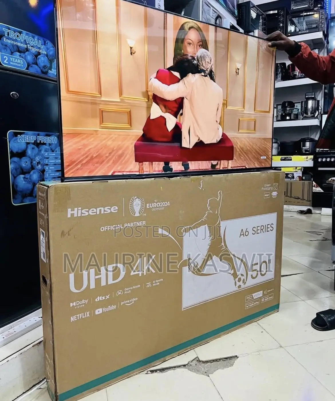 Hisense 50” Inch Uhd A6 50 With Dobly Vision