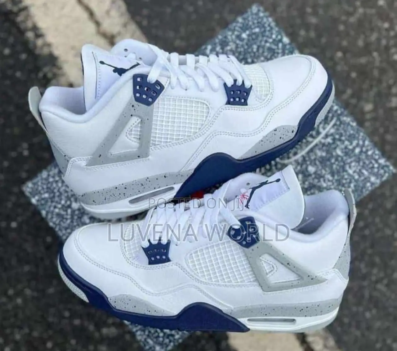 J4 Retro Millitary Navy
