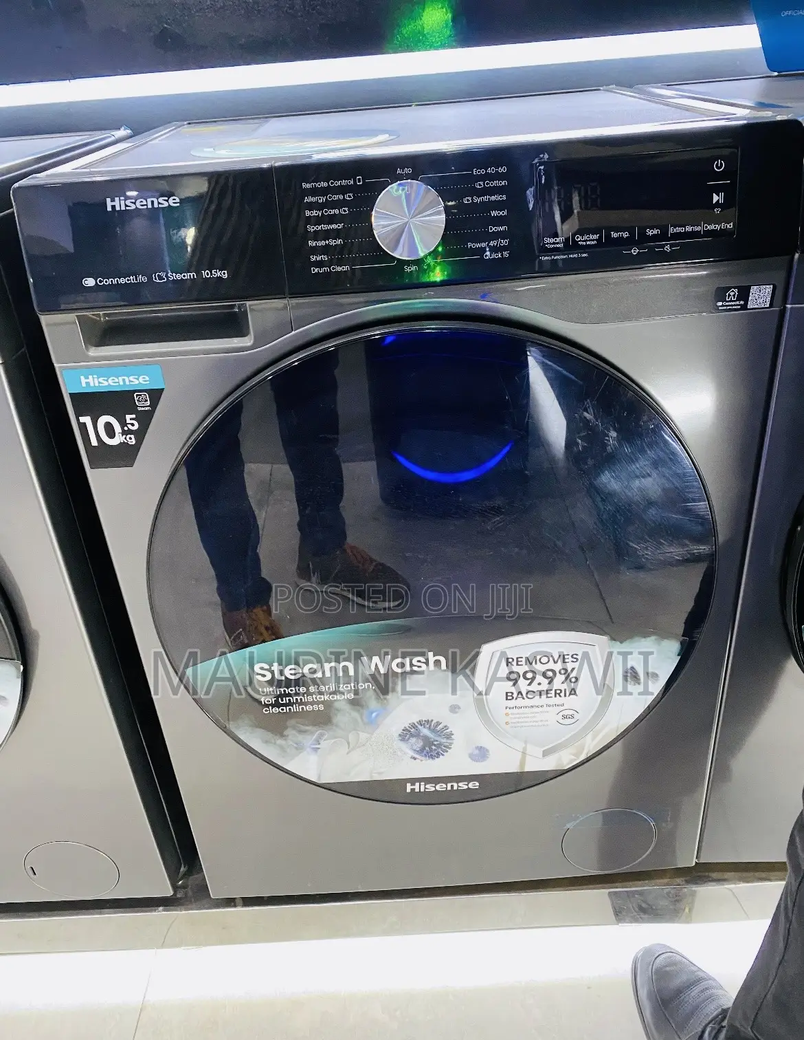 Hisense 10 Kgwf3q1043bt Washing Machine