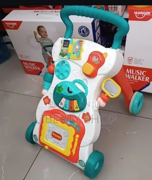 Kids Walking Aid Push Walker/ Music Walker