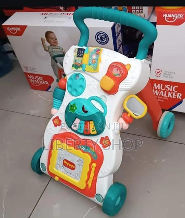 Kids Walking Aid Push Walker/ Music Walker