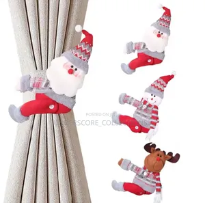Christmas Curtain Buckle Christmas Decorations.
