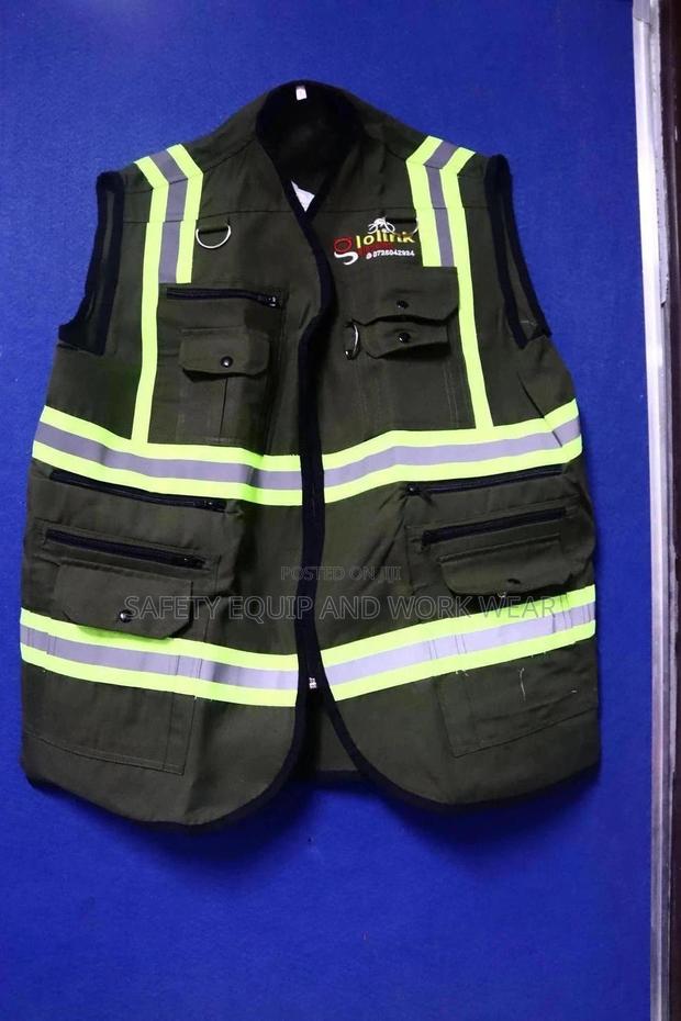 Reflector Jacket Green Customized - main view