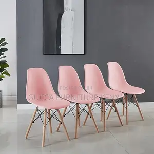 Home Chairs: Modern Armless Eames Dining Chairs