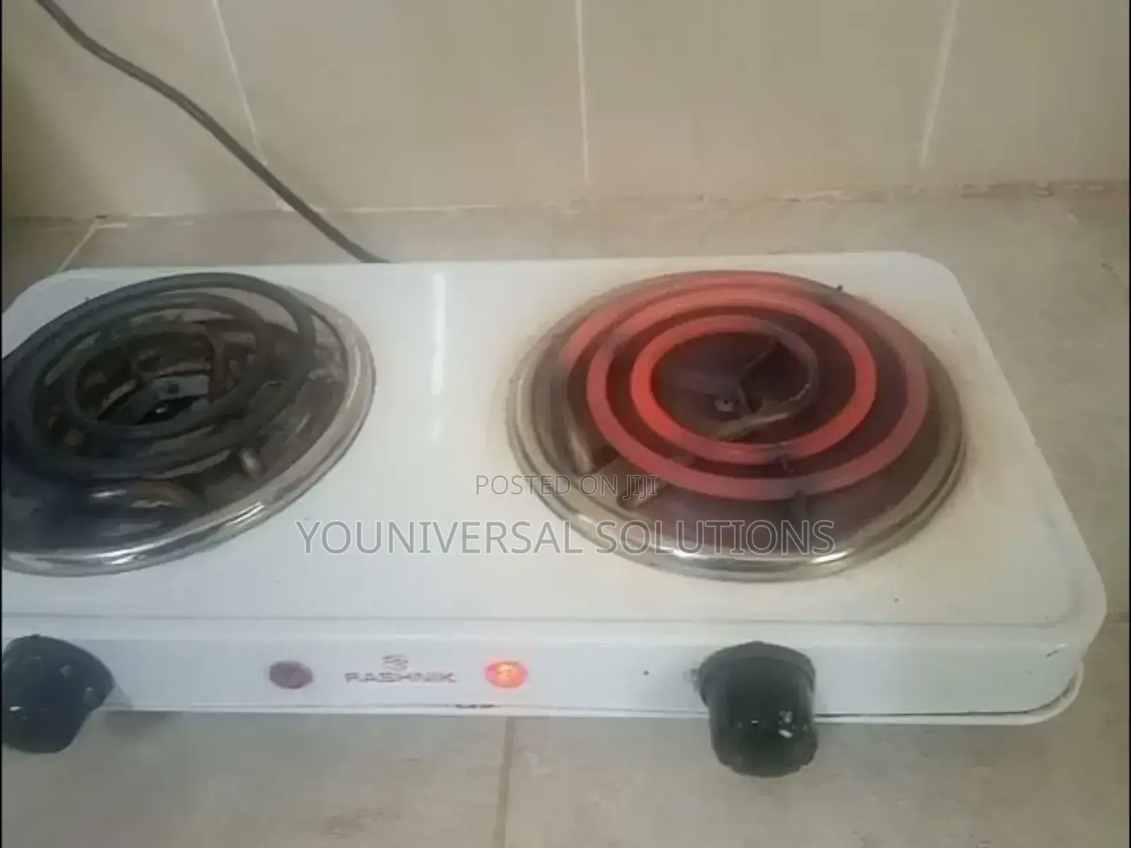 Double Coil Hot Plate Electric Cooker Rashnik