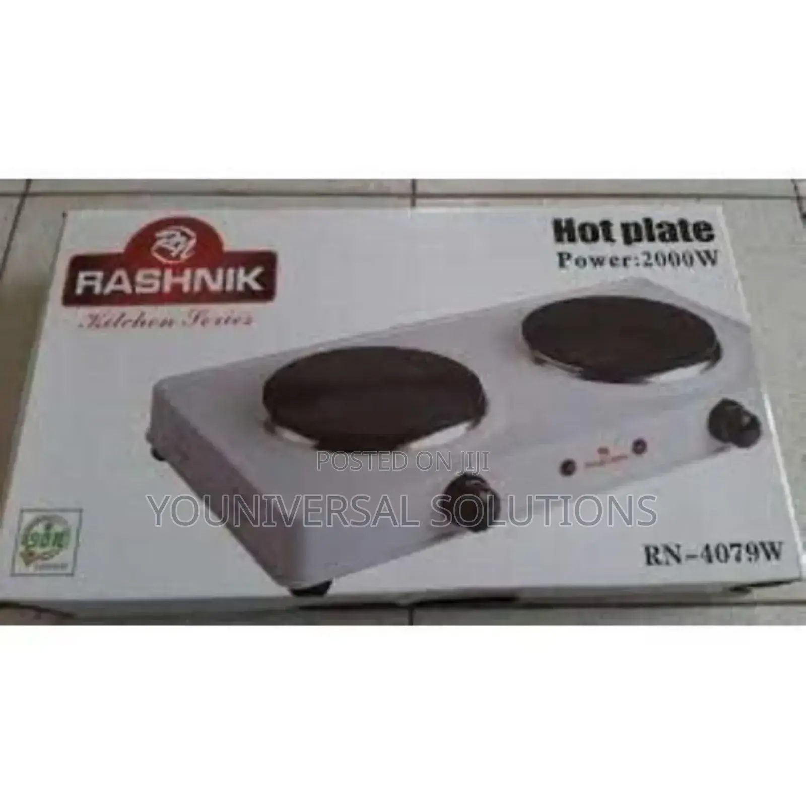 Rashnik Double Hotplate