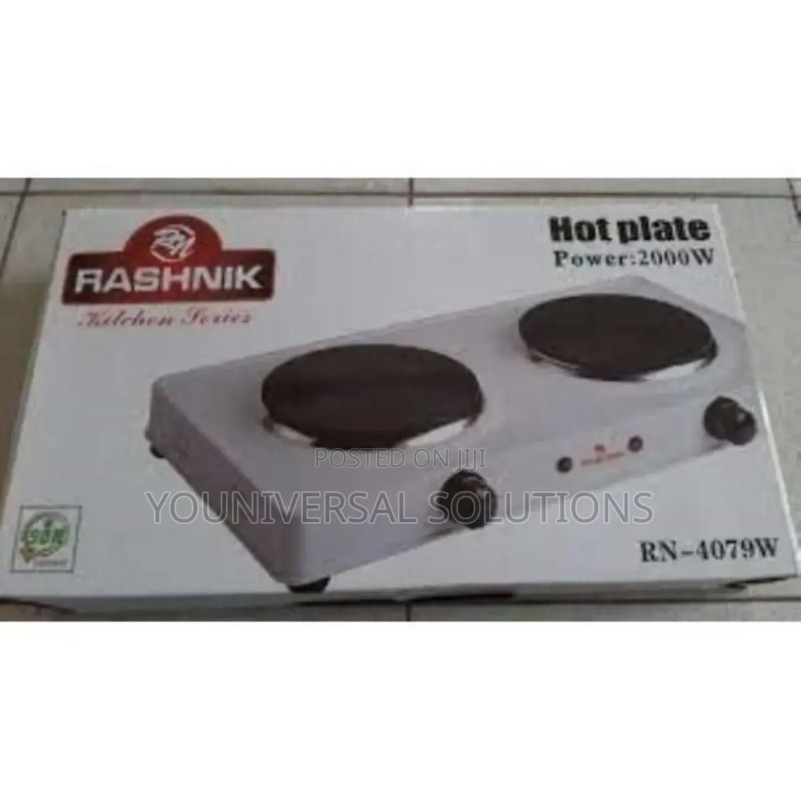 Rashnik Double Hotplate