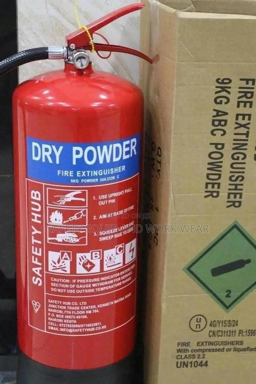 9 Kg Dry Powder ISO Certified Fire Extinguisher On Sale