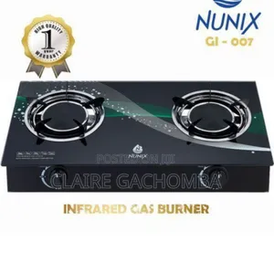 Nunix 2 Burner Glass Top Table Infrared Cooker
