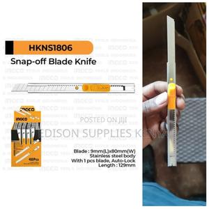 Utility Knife Thin Slim INGCO Snap-off Blade - thumbnail 2