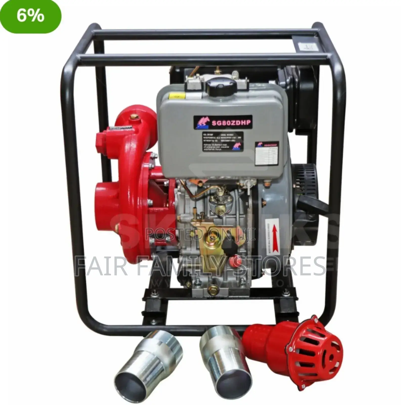 Stalions SG80ZDHP Water Pump