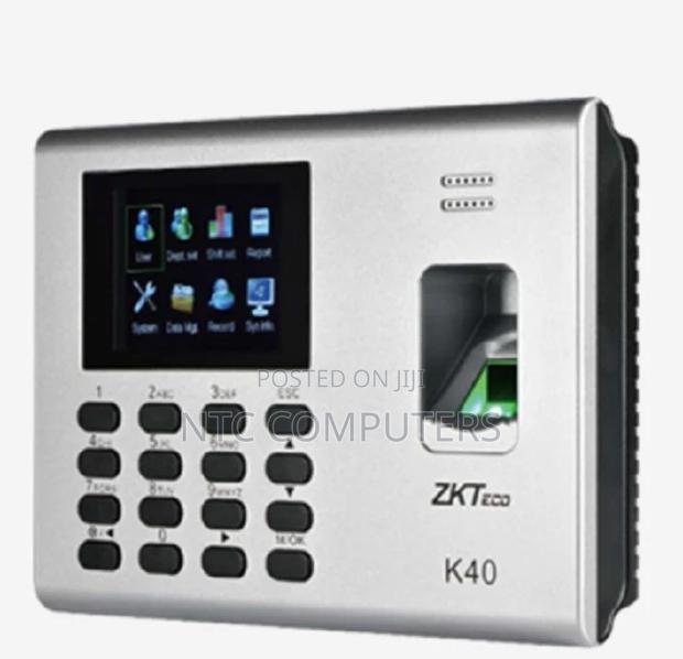 Zkteco Network Fingerprint Standalone Time Clock Termina