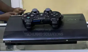 Black Chipped Ps3 Superslim Console