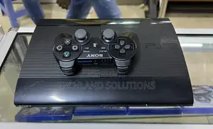Black Chipped Ps3 Superslim Console